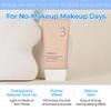 numbuzin No.3 Porcelain Base-skip Tone Up Beige | SPF50+ PA++++ | Lightweight, Hydrating | Zinc Oxide, Niacinamide | Sheer, Natural Finish, Evens Skin Tone | Korean Skincare 1.69 fl. oz. view 2