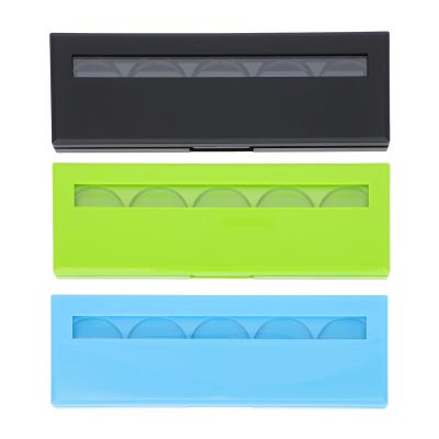 FOMIYES Empty Eyeshadow Palette Eye Shadow Palette Cosmetic Pan Make Up Container Pallets for DIY Cosmetics Supplies 3Pcs