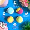 4 x Large Value Bath Bomb Gift Set from Zimpli Gifts, Perfect for Moisturizing Skin, Handmade, Floating Fizzing Spa Kit, Birthday Presents for Women, Xmas Gift Sets, Vegan Friendly & Cruelty Free view 2