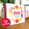 4 x Large Value Bath Bomb Gift Set from Zimpli Gifts, Perfect for Moisturizing Skin, Handmade, Floating Fizzing Spa Kit, Birthday Presents for Women, Xmas Gift Sets, Vegan Friendly & Cruelty Free view 4