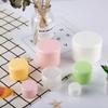 100Pcs 10g/20g/30g/50g/100g Plastic Empty Travel Cosmetic Jar Makeup Container Bottle Vial Face Cream Eyeshadow Lip Balm Lotion Sample Pot Nail Art Gel Mask Pack Box (10g,Mixed color) view 3