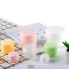100Pcs 10g/20g/30g/50g/100g Plastic Empty Travel Cosmetic Jar Makeup Container Bottle Vial Face Cream Eyeshadow Lip Balm Lotion Sample Pot Nail Art Gel Mask Pack Box (100g,White) view 4