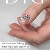 Didier Lab - Premium Gel Liquid Pink Glass - Builder Gel in a Bottle - Nail Extension for up to 5mm - Viscous - Easy Application - Suitable for Beginners - For UV Lamp  French Manicure  Pink Colour view 3