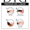 Didier Lab - Premium Gel Liquid Pink Glass - Builder Gel in a Bottle - Nail Extension for up to 5mm - Viscous - Easy Application - Suitable for Beginners - For UV Lamp  French Manicure  Pink Colour view 4