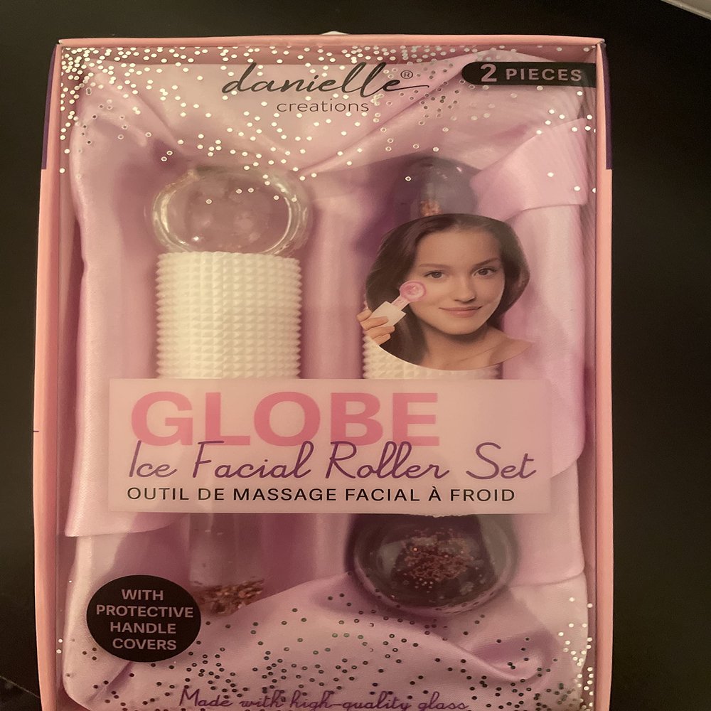 2pc Danielle Globe Ice Facial Massager - Glitter