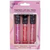 Feel Foxy TINTED LIP OIL TRIO: STRAWBERRY, WATERMELON, CHERRY view 1