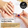 Cuticle Pusher Tools - Professional Nail Cuticle Pusher Cuticle Remover Cuticle Trimmer Spoon Shaped Nail Cleaner Dual Sided Metal Stainless Steel Manicure Pedicure for Women 4 Pack Set Krisp Beauty view 3