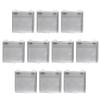 FOMIYES 10pcs Fake Nail Storage Box False Nail Tips Transparent Storage Box Storage Case Container Nail Art Organizer Box for Fingernail Nail Accessories view 1