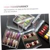 FOMIYES 10pcs Fake Nail Storage Box False Nail Tips Transparent Storage Box Storage Case Container Nail Art Organizer Box for Fingernail Nail Accessories view 4