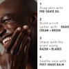 BEVEL Men's Starter Kit: Safety Razor, Shaving Brush, Stand, Cream, Oil, Balm & 20 Blades view 4