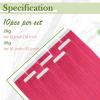 RUNATURE Pink Tape in Hair Extensions Human Hair, 16 Inch Hot Pink Hair Extensions Tape ins Colored Hair Extension for Highlight, Pink Tape in Extensions Remy Hair Fashion Color, 25g 10pcs view 4