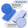 Slick- Pumice Stone for Feet Callus Remover, 4 Pack, 2 Colors, Foot Scrub for Pedicure, Foot Stone Pumice, Callus Remover for Feet, Foot Callus Remover, Feet Scrubber Dead Skin, Foot Pumice Stone view 3