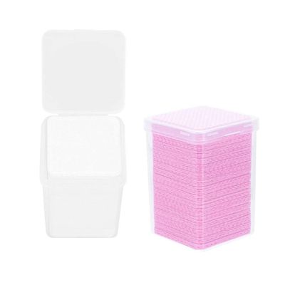 Beaupretty 200pcs Eyelash Removing Pads Lint Friendly for Salon Use Travel-Friendly Bottle Cleaning Wipers for Eyelash Extension and Cleanup