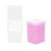 Beaupretty 200pcs Eyelash Removing Pads Lint Friendly for Salon Use Travel-Friendly Bottle Cleaning Wipers for Eyelash Extension and Cleanup view 1