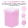 Beaupretty 200pcs Eyelash Removing Pads Lint Friendly for Salon Use Travel-Friendly Bottle Cleaning Wipers for Eyelash Extension and Cleanup view 4