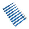 MedBlades Box of 10 Disposable Biopsy Punch, Sterile Biopsy Dermal Punch for Piercing, Stainless Steel Skin Piercing Tool with Protective Handle (5 MM) view 1