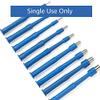 MedBlades Box of 10 Disposable Biopsy Punch, Sterile Biopsy Dermal Punch for Piercing, Stainless Steel Skin Piercing Tool with Protective Handle (5 MM) view 2