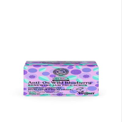 Natura Siberica Natural Anti-OX Wild Blueberry Renewing Jam Face Scrub 1.69 fl oz