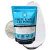 Bare Essentials Living - White Kaolin Clay Powder (12oz) 100% Natural White Powdered Clay for Seed Bombs, White Clay Mask, Chafing Body Powder, Soap, Bath Bomb, Deodorant, Kaolin Clay for Gardening view 1