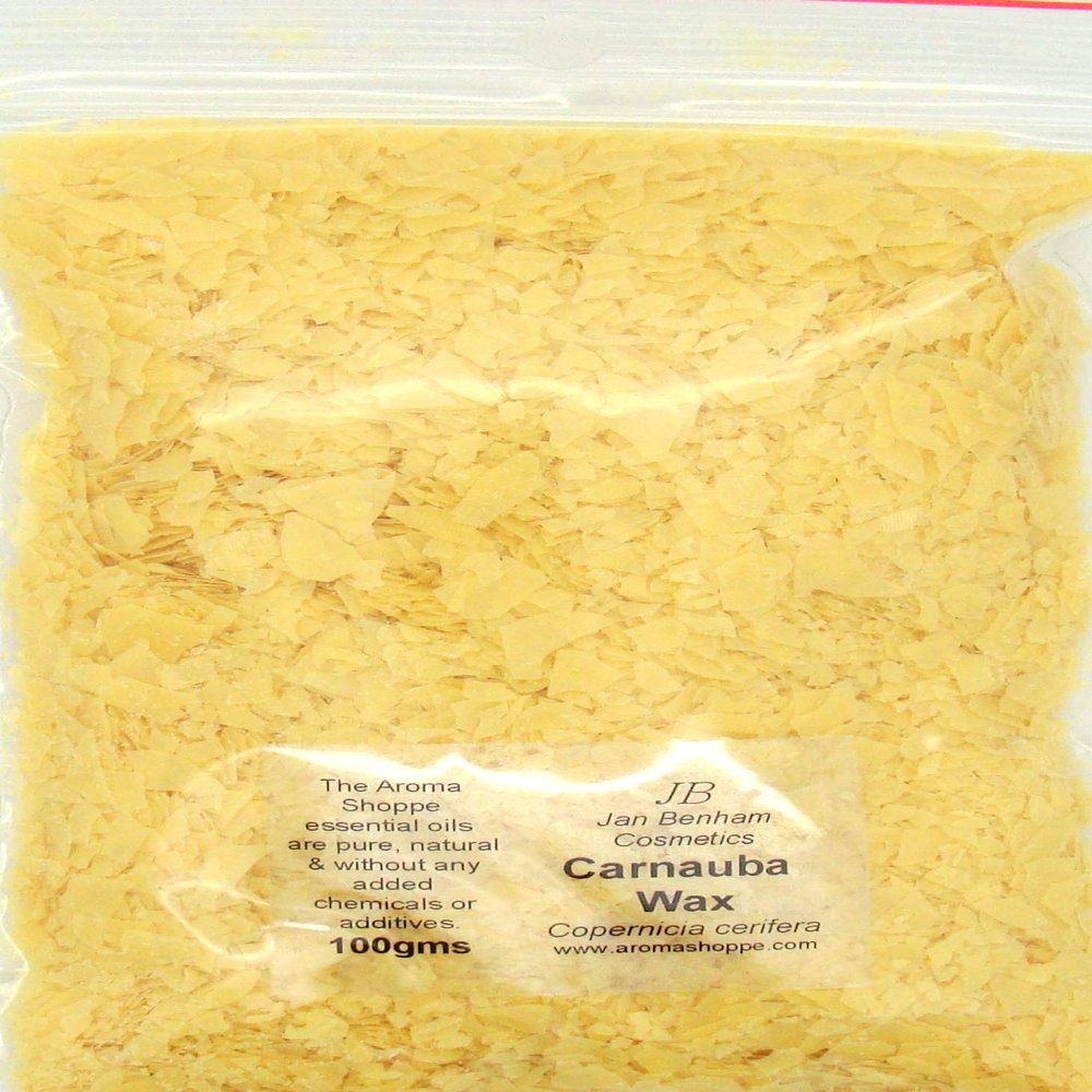 Carnauba Wax - 100% Natural Plant Wax use for Lipsticks, Lip balms & Ointments. (4oz)