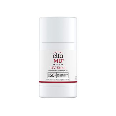 EltaMD UV Stick Sunscreen for Face and Body, Mineral SPF 50+ Face Stick Sunscreen with Zinc Oxide For Kids and Adults, Sensitive Skin, 1.3 oz
