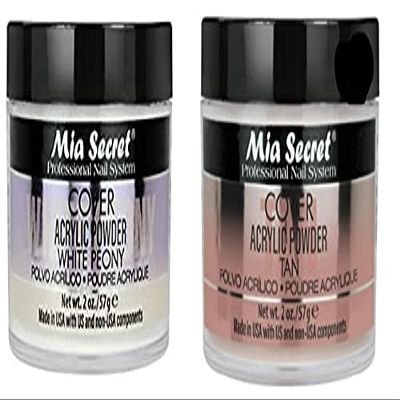 Mia Secret - COVER POWDER (WHITE PEONY + TAN) 2 oz