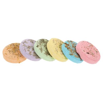 Beaupretty 6pcs Aromatherapy Steam Tablets Shower Aroma Pieces for Skin Nourishment and Relaxation for Home Travel Spa Use Ocean and Scents