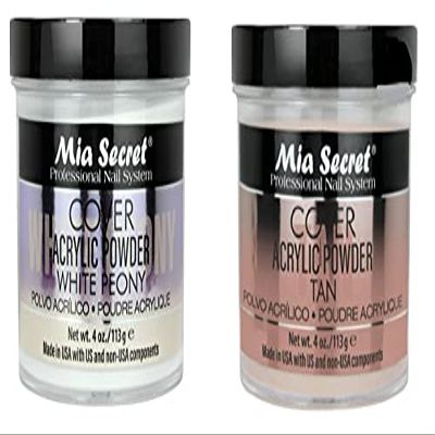 Mia Secret - COVER POWDER (WHITE PEONY + TAN) 4 oz