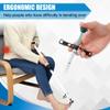 Long Handled Toenail Clippers Wide Jaw Opening, Free Bending, for Thick Nails, for The Seniors, Overweight, Disabled with Arthritis, Easy Reach Pedicure Auxiliary Tools (32" with Magnifier) view 4