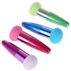 2Pcs Makeup Sponge Mushroom Facial Foundation Sponges Makeup Blending Sponge Powder Puff Makeup Tools with Handle Case for Liquid Foundation Creams and Powders view 4