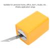 Blade Dispenser Case Disposable Razor Blade Disposal Case Barber Shop Storage Bank Container for Used Old Waste Blades Broken Cutter Device view 4