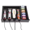 CestoMen Barber Clipper Tray, Clipper Organizer Razor Case with 4 Notches, Anti-slip Hair Trimmer Holder Tray, Barber Tool Box view 1