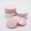 Uonlytech Cotton Rounds for Face 10pcs Powder Puff Sponges with Easy-carrying Ribbon for Efficient Application Random Color view 1