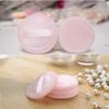 Uonlytech Cotton Rounds for Face 10pcs Powder Puff Sponges with Easy-carrying Ribbon for Efficient Application Random Color view 4