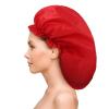 4 Pieces Jumbo Shower Caps Extra Large Shower Caps Long Dreadlock Caps Huge Braid Bonnets Waterproof Big Bath Hats Oversize Bath Caps for Women Girls (Bright Colors,Blank Pattern) view 2