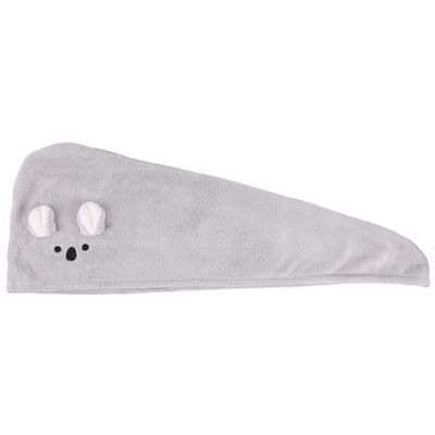 Beaupretty Shower Cap Dry Hair Cap Absorbent Bathing Hat for Women Men Cartoon Bunny Beanie Hair Drying Towel Shower Supplies