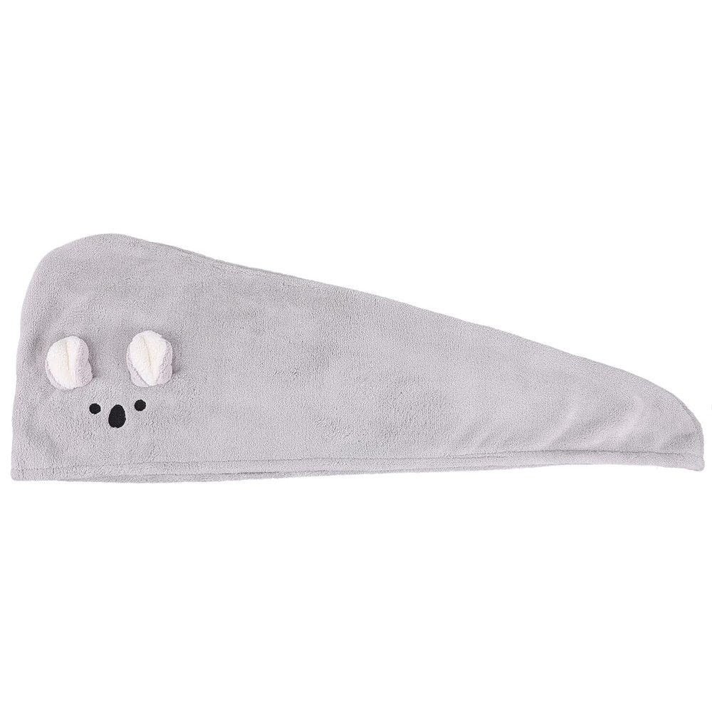 Beaupretty Shower Cap Dry Hair Cap Absorbent Bathing Hat for Women Men Cartoon Bunny Beanie Hair Drying Towel Shower Supplies