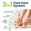 Tea Tree Foot Soak, Callus Remover Gel - Extra Strength Callus Remover Gel & Foot Soak With Epsom Salts For Calluses, Dry Cracked Heels, Toenail Fungus & Odor - Pedicure for Tired Feet view 3