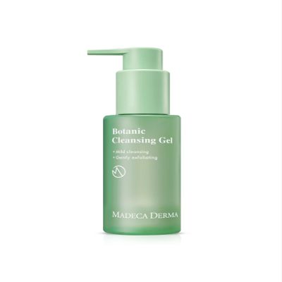 Madeca DERMA Botanic Cleansing Gel  pH Balancing Cleanser with Centella Asiatica & Tea Tree, Korean Skincare, Soothing & Calming with Natural, Hypoallergenic Ingredients (3.4 fl oz)
