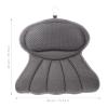 1 Pc Bathroom Pillow Bath Neck Support 3D Bath Pillow Bath Cushion Tub Cushion Bathtub Head Pillow Mini Pillow Spa Bath Home Shower Pillow 6d Toiletries with Suction Cup Polyester view 2