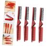 FOMIYES 4pcs Portable Folding Hair Combs Travel Combs for Easy Styling and Storage for Home and Go Use view 4