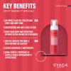 GYADA COSMETICS, Curly Styling Mousse Smoothing and Elastic Based on Wine Lymph and Aloe Vera Juice 200ml view 2