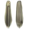 15 Colors 55Cm Straight Clip In Hairpiece Hair Extensions Blonde Gray Little Ponytail Tail Synthetic Hair Claw Ponytail #35 24inches view 1