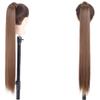 34Inch Wrap Around Hair Extensions Long Straight Ponytail Hair Heat Resistant Clip In Drawstring Ponytail Hairpieces For Women SI66-12 34inches view 1