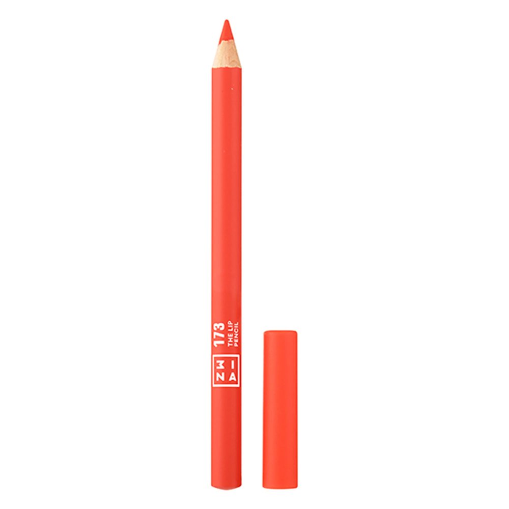 3INA The Automatic Lip Pencil  Waterproof Lip Liner Pencil with Built-In Sharpener  Smudge-Proof, Pigmented, 10 Hour Long Wear Liner - 173-0.01 oz