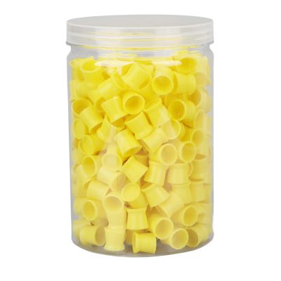 300pcs Tattoo Ink Cups Food Grade Silicone Disposable Tattoo Pigment Cups for Professionals Non-Toxic and Sterile Ideal for Eyebrow, Eyeliner, and Lip Tattoos