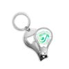 Avocado Cut Leaves Art Deco Fashion Fingernail Clipper Cutter Opener Key Chain Scissor view 1