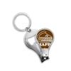 Happy Mathematics Calculates Pi Fingernail Clipper Cutter Opener Key Chain Scissor view 1