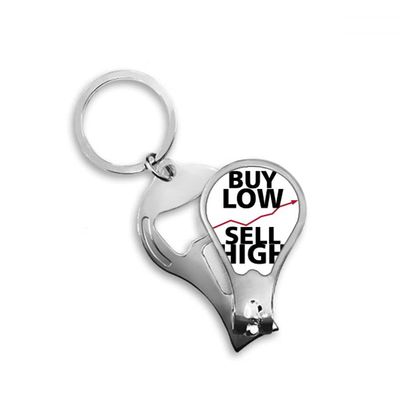 Buy Low Sell High Art Deco Fashion Fingernail Clipper Cutter Opener Key Chain Scissor