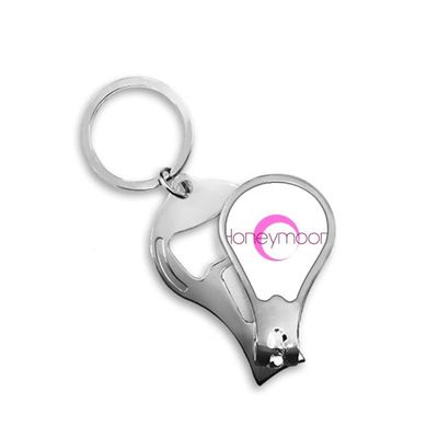 Hope Spend Each Other Sweetly Fingernail Clipper Cutter Opener Key Chain Scissor